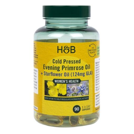 Cold Pressed Evening Primrose Oil + Starflower Oil - 90 caps