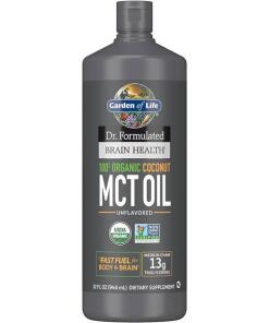 Dr. Formulated Organic Brain Health MCT Oil - 946 ml.