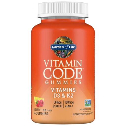 Vitamin Code Gummies Vitamins D3 & K2